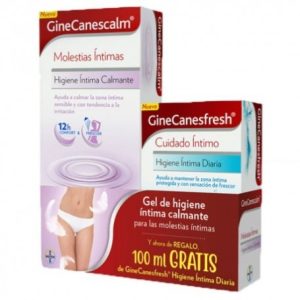 GineCanescalm molestias íntimas + REGALO ginecanesfresh higiene íntima diaria