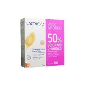 LACTACYD ÍNTIMO PACK AHORRO 50% 2ª UNIDAD