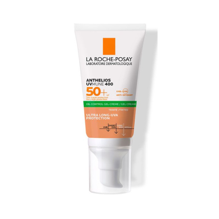 ANTHELIOS UVMUNE 400 SPF 50+ OIL CONTROL GEL CREMA CON COLOR50ML - Imagen 2