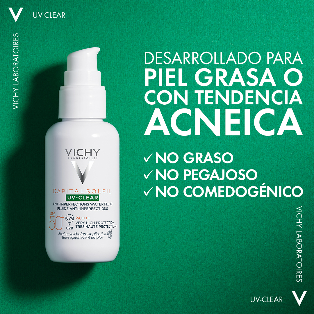 VICHY CAPITAL SOLEIL UV-CLEAR SPF50+ 40 ML - Imagen 2