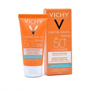VICHY CAPITAL SOLEIL CREMA UNTUOSA SPF50+ PERFECCIONADORA DE PIEL 50 ML