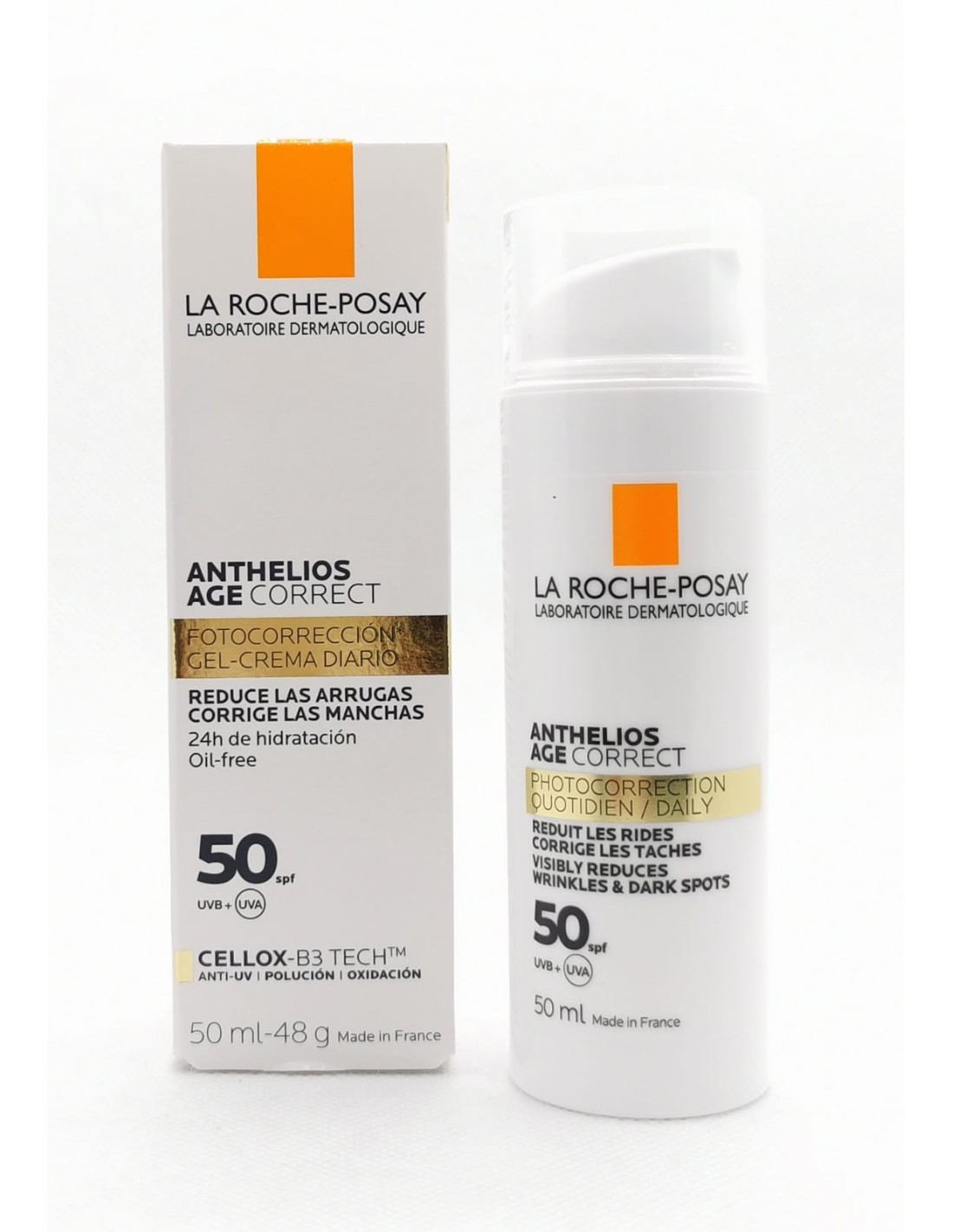 ANTHELIOS AGE CORRECT FOTOCORRECCIÓN GEL-CREMA DIARIO SPF50+ 50ML