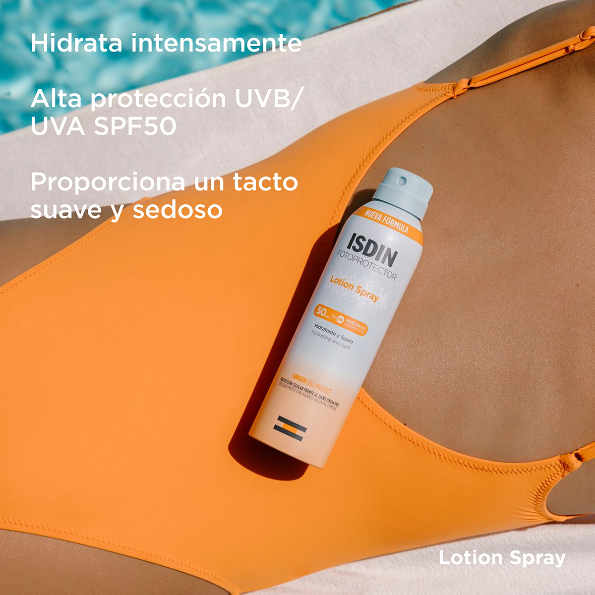 ISDIN FOTOPROTECTOR LOTION SPRAY SPF50+250ML - Imagen 2