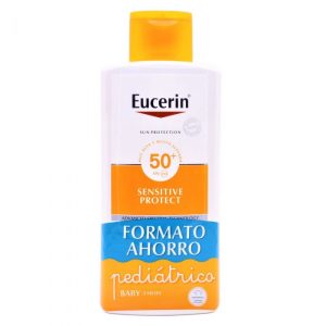 EUCERIN SUN PROTECTION SPF50+ FORMATO AHORRO PEDIÁTRICO BABY +3MESES 400ML