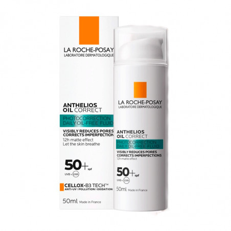 ANTHELIOS OIL CORRECT FOTOCORRECCIÓN GEL CREMA DIARIO SPF 50+ 50ML