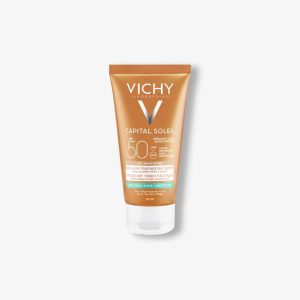 CAPITAL SOLEIL CREMA ROSTRO TOQUE SECO CON COLOR SPF50+