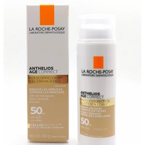LA ROCHE POSAY ANTHELIOS AGE CORRECT GEL CREMA DIARIO CON COLOR SPF50+ 50ML