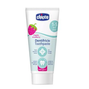Chicco Dentífrico con flúor Sabor Fresa 12m+