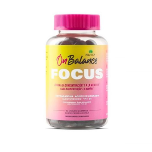 AQUILEA ONBALANCE FOCUS 60 GOMINOLAS SABOR CEREZA