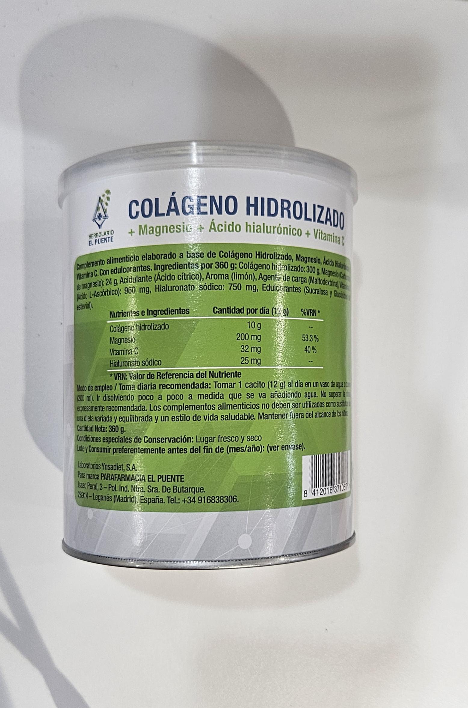 COLÁGENO HIDROLIZADO polvo 360g - Imagen 2