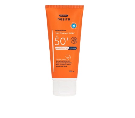 ACOFARDERM SPF 50+ GEL CREMA SOLAR 1 ENVASE 100 ML