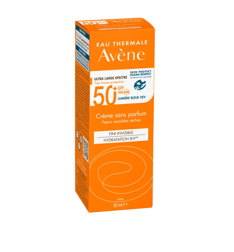 AVENE SPF 50+ CREMA SIN PERFUME INVISIBLE PIEL SECA 50 ML