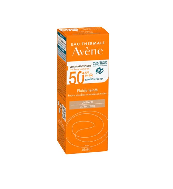 AVENE FLUIDO COLOR SPF 50+ PIEL NORMAL MIXTA 50ML