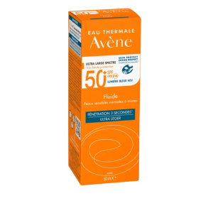 AVENE SPF 50+ FLUIDO SIN PERFUME PIEL NORMAL MIXTA 50ML
