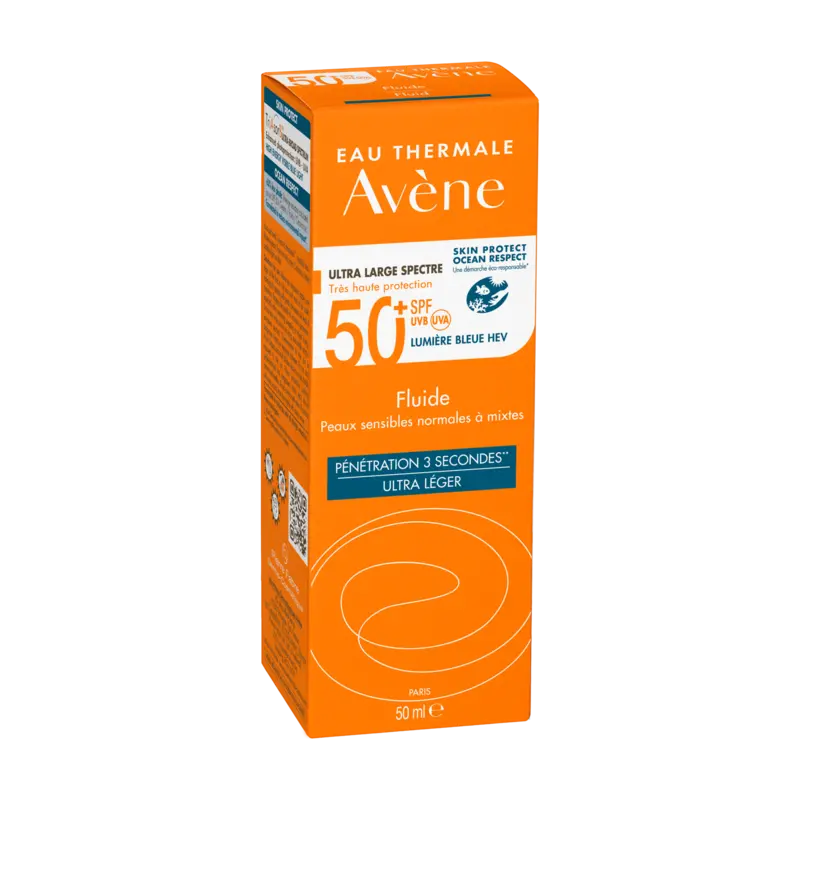 AVENE SPF 50+ FLUIDO SIN PERFUME PIEL NORMAL MIXTA 50ML