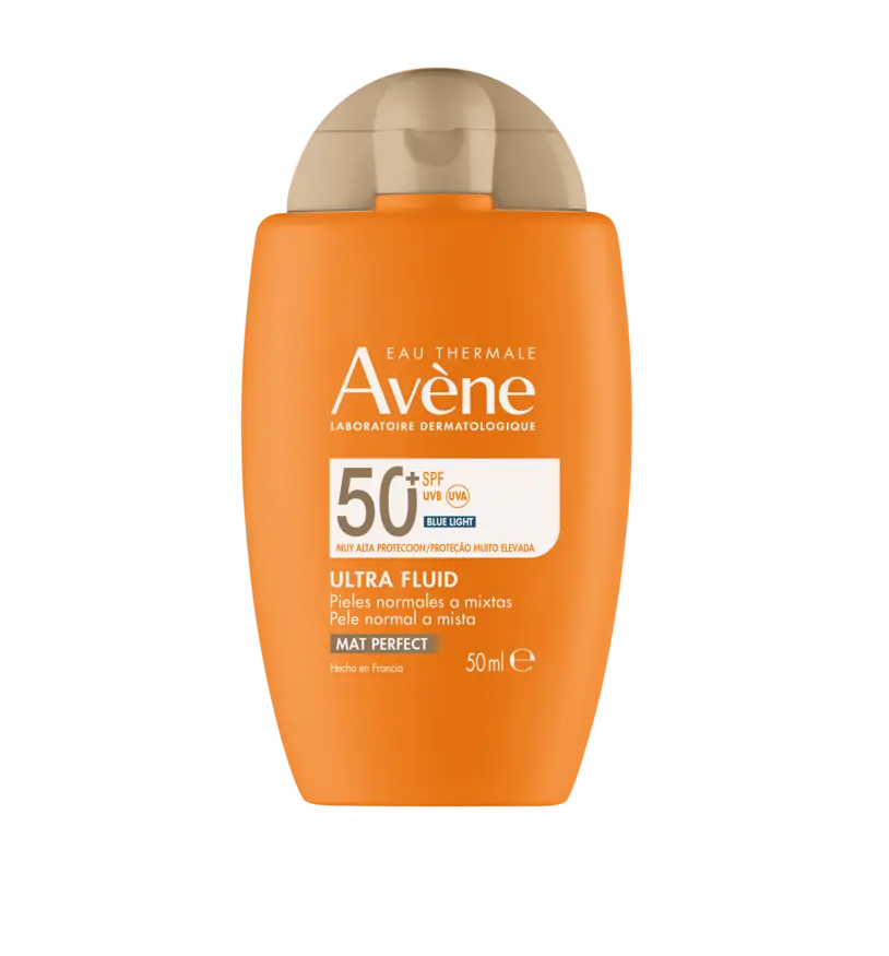 EAU THERMALE AVENE MUY ALTA PROTECCION ULTRA FLUID MAT PERFECT 50+