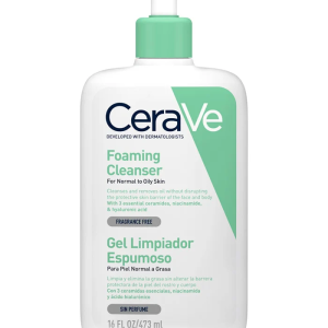 CERAVE GEL LIMPIADOR ESPUMOSO 473 ML