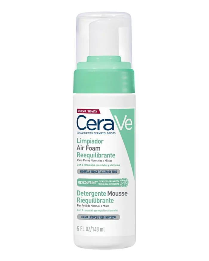 CERAVE LIMPIADOR AIR FOAM PIEL NORMAL MIXTA