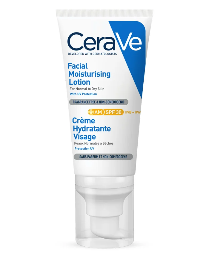 CERAVE LOCION HIDRATANTE DE ROSTRO SPF 30 ENVASE 52 ML