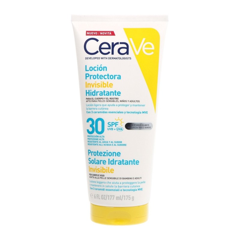 CERAVE LOCION PROTECTORA INVISIBLE HIDRATANTE SPF 30 177ML