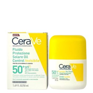 CERAVE FLUIDO PROTECTOR INVISIBLE OIL CONTROL SPF 50+ 50ML